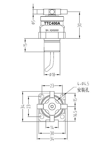 TTC400A Cable Tool Setter Unit